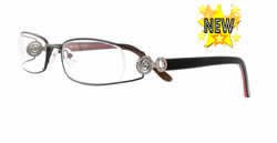Calabria 838CL Blue Light Blocking Computer Reading Glasses with Hard Case - Anti Eye Strain for Office Work, Gaming & Screen Time