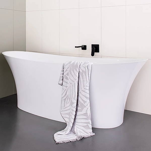 ADP Rise 1700mm Freestanding Bathtub - Modern Acrylic Soaking Tub for Luxury Bathroom Relaxation | Perfect for Spa, Master Bath & Home Retreat