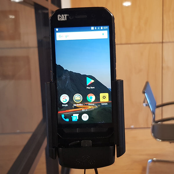 Cat S41 Car Cradle Holder - Heavy Duty Smartphone Mount for Rugged Phones - Perfect for Off-Roading, Construction & Outdoor Adventures