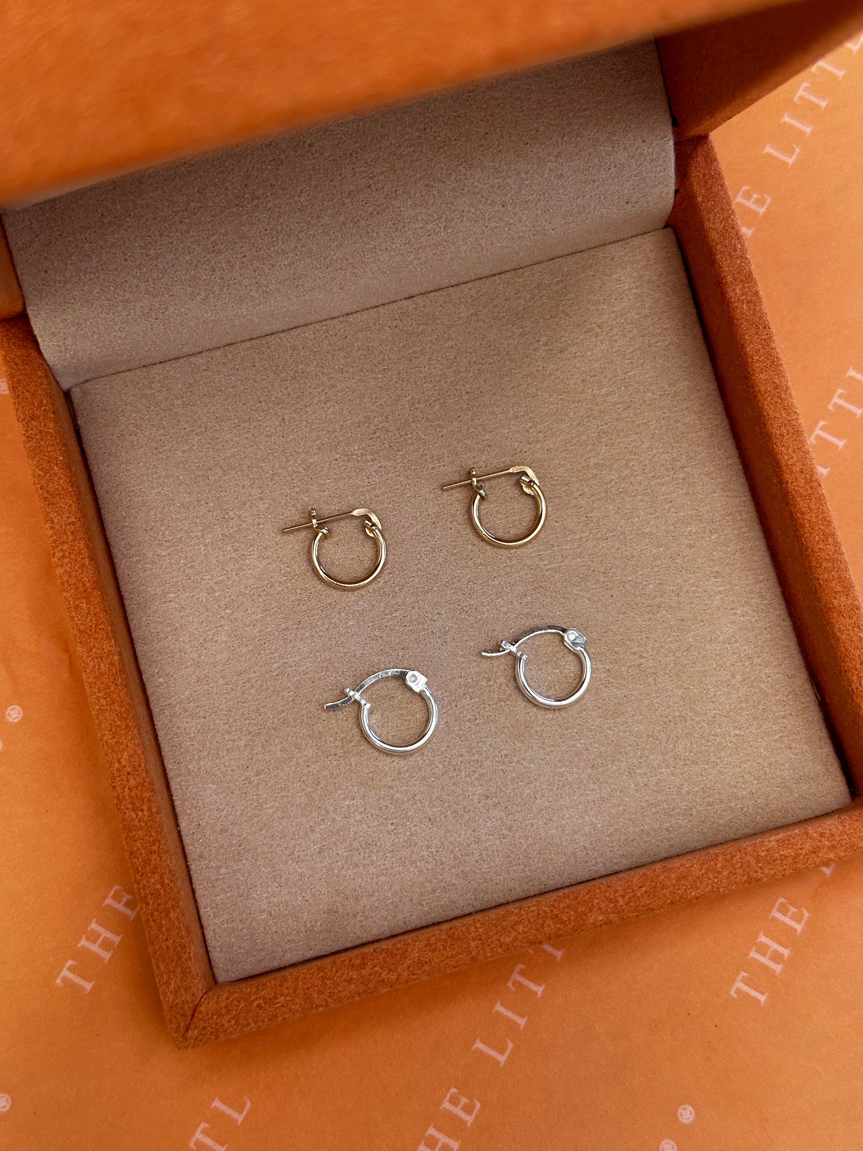 FREE Mini Hoop Earrings (Value $125) - Trendy Gold/Silver Small Hoops for Everyday Wear, Gifts & Special Occasions