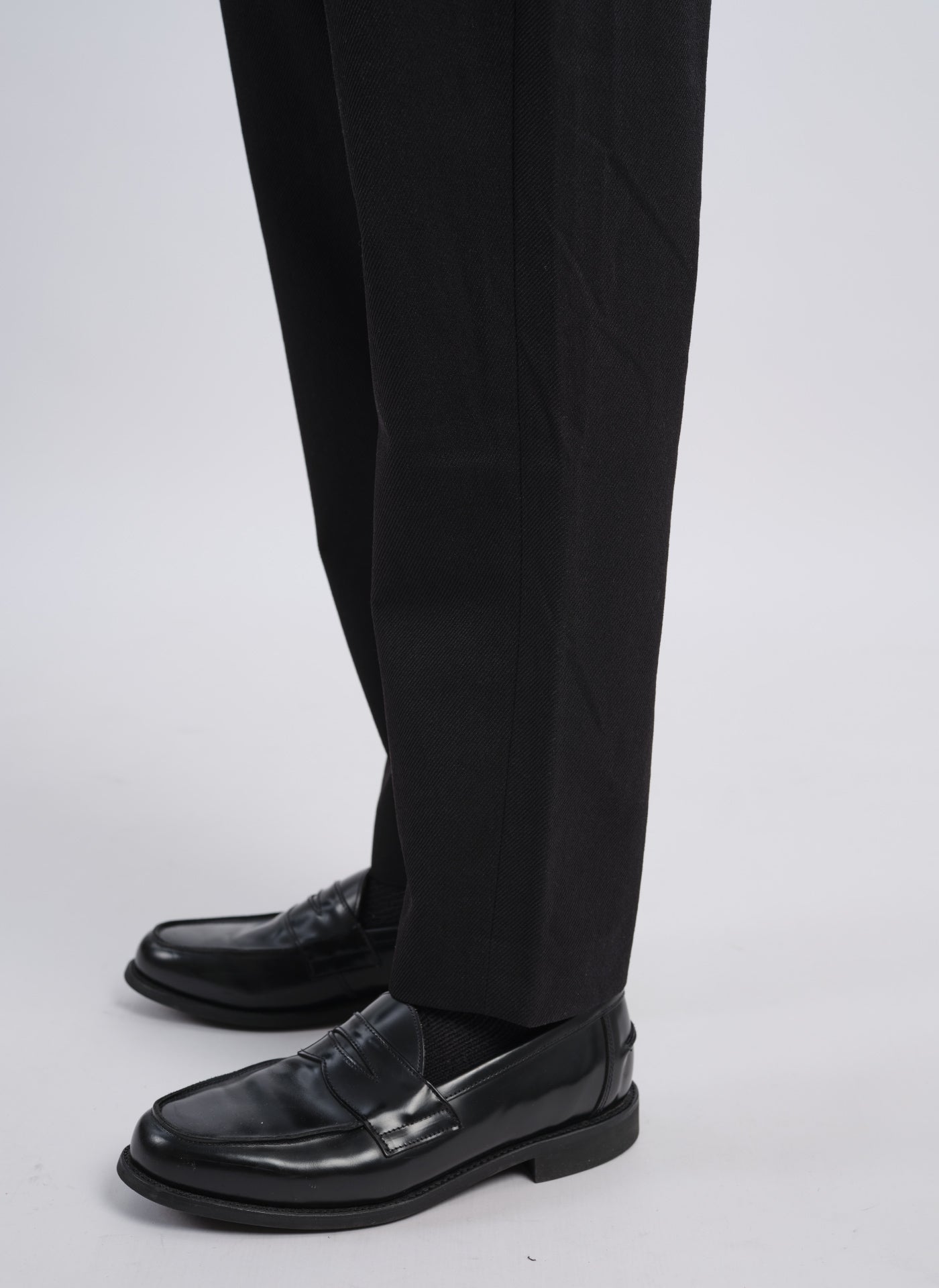 Solotex Garbardine Work Pants - Ankle Length Relaxed Tapered Fit for Men & Women | Comfortable Office & Business Casual Wear [Size 10]
