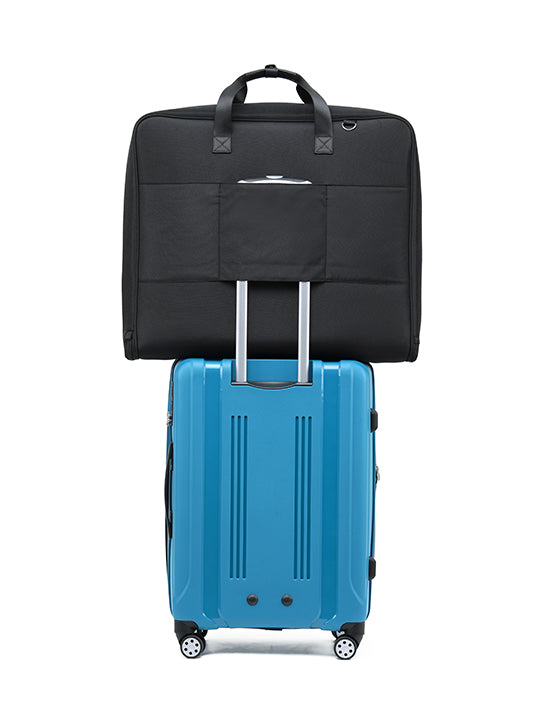 Tosca TCA265 Black Garment Bag for Travel & Storage - Durable Suit Cover for Clothes Protection