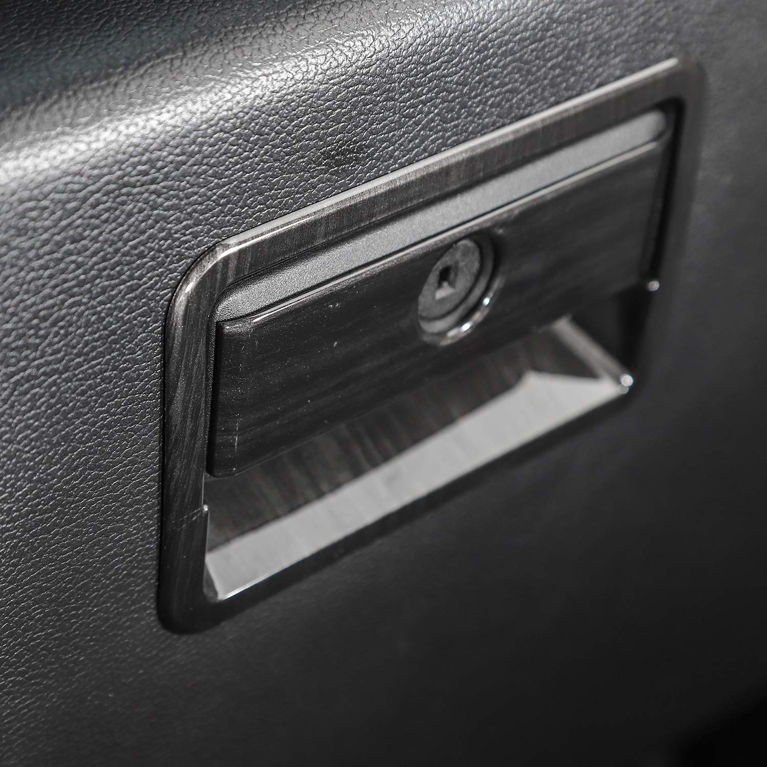 Ford F150 2015-2017 Car Co-Pilot Storage Box | Black Interior Organizer with Handle Cover Trim | Perfect for Road Trips & Daily Commute Accessories