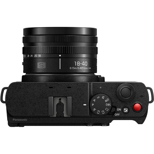 Panasonic Lumix S9 Full Frame Mirrorless Camera with 18-40mm f/4.5-6.3 Lens (Black) - Professional Photography & Vlogging for Travel, Street & Content Creation