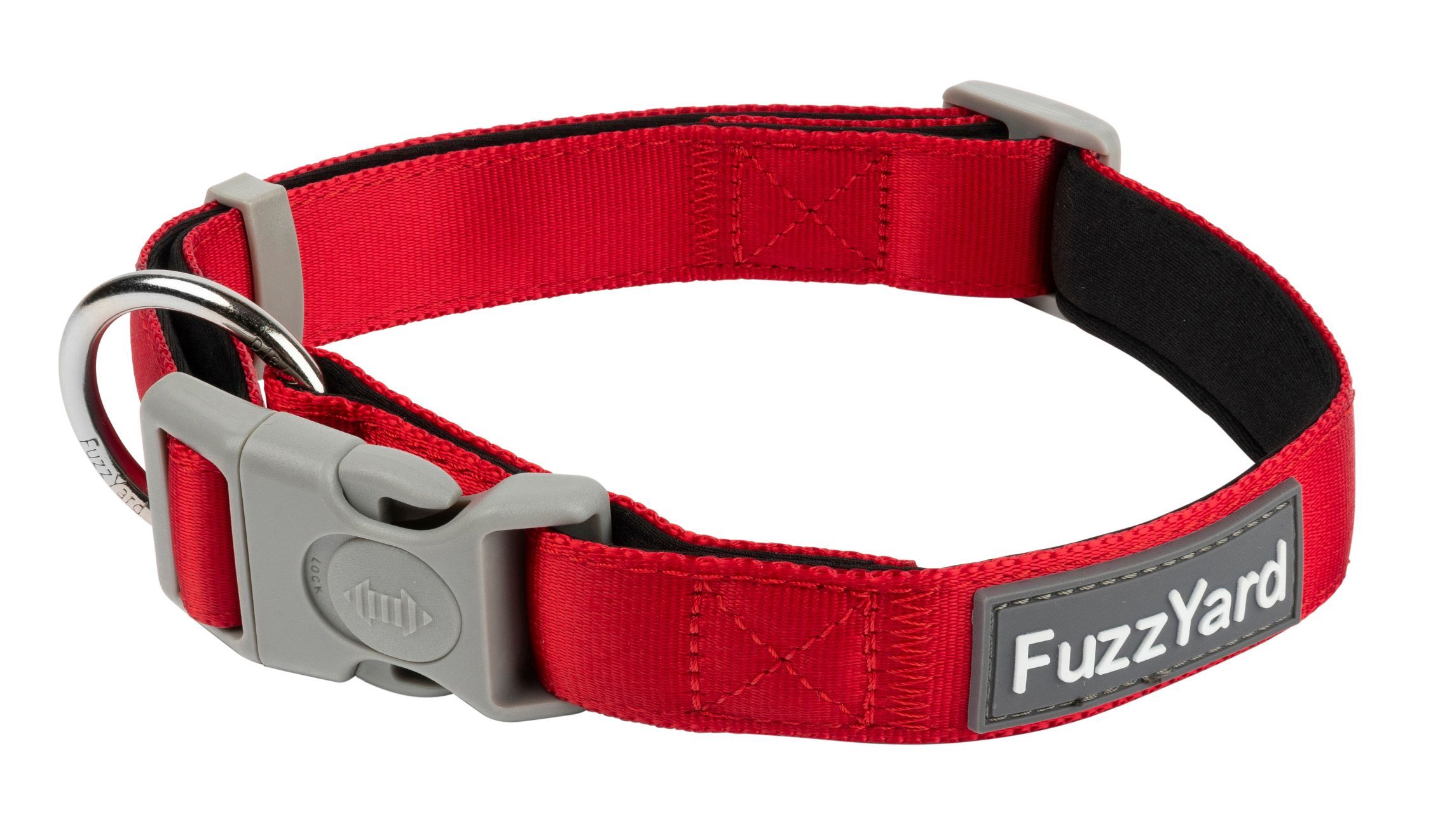 Premium FuzzYard Dog Collar - Soft & Durable Pet Collar with Adjustable Buckle, Multiple Colors - Perfect for Walking, Training & Outdoor Adventures