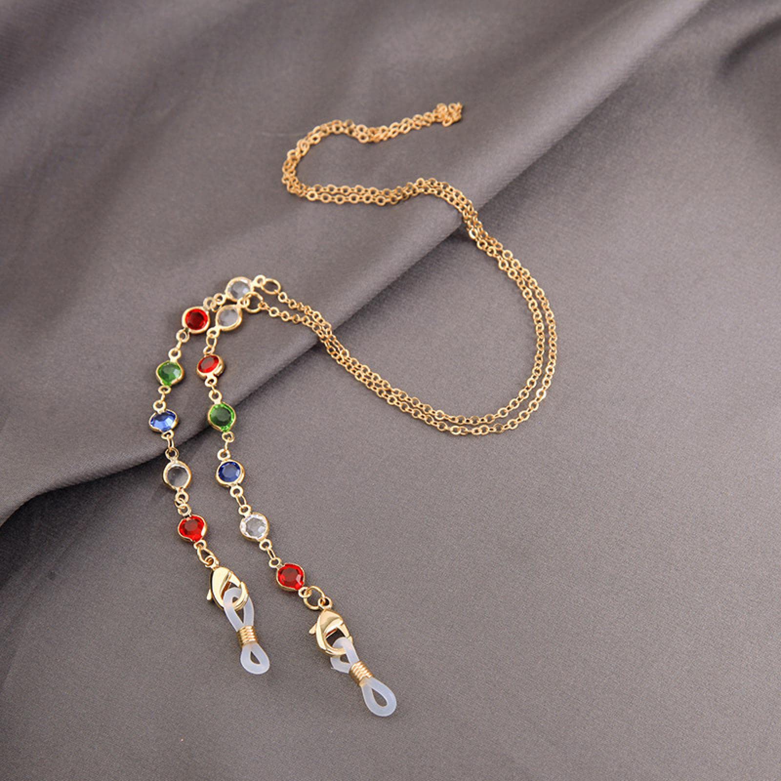 Fashion Acrylic Bead Glasses Chain - Eyewear Lanyard for Reading & Sunglasses