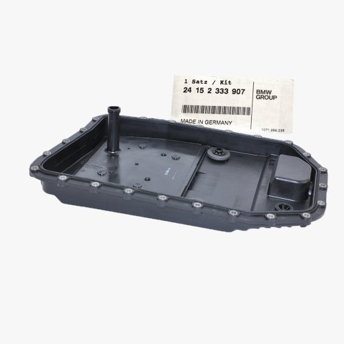 Genuine BMW Automatic Transmission Oil Pan Kit with Filter, Gasket & Drain Plug - OE 907 Replacement - Perfect for BMW Transmission Maintenance & Repair