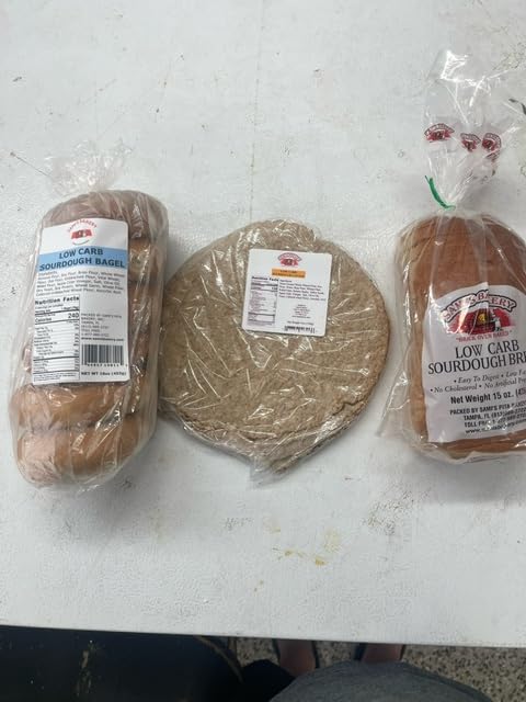 Low Carb Sourdough Sampler Pack - Keto Bread, Bagels & Lavash | Diabetic Friendly, Zero Sugar | Perfect for Keto Diet, Weight Loss & Healthy Breakfast