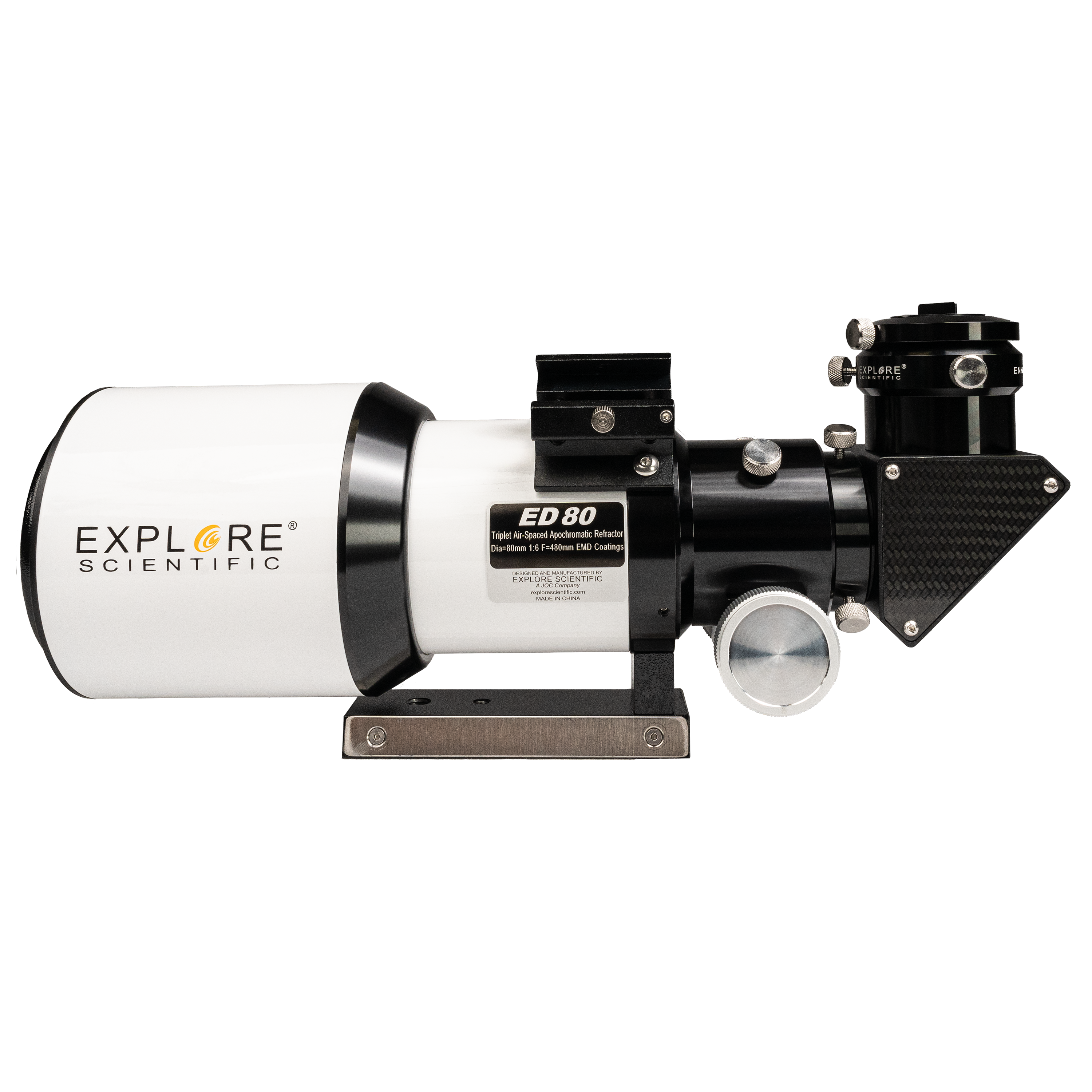 ED80 Essential Series Air Spaced Triplet Refractor Telescope for Astrophotography - Perfect for Deep Space Imaging, Stargazing, and Celestial Photography