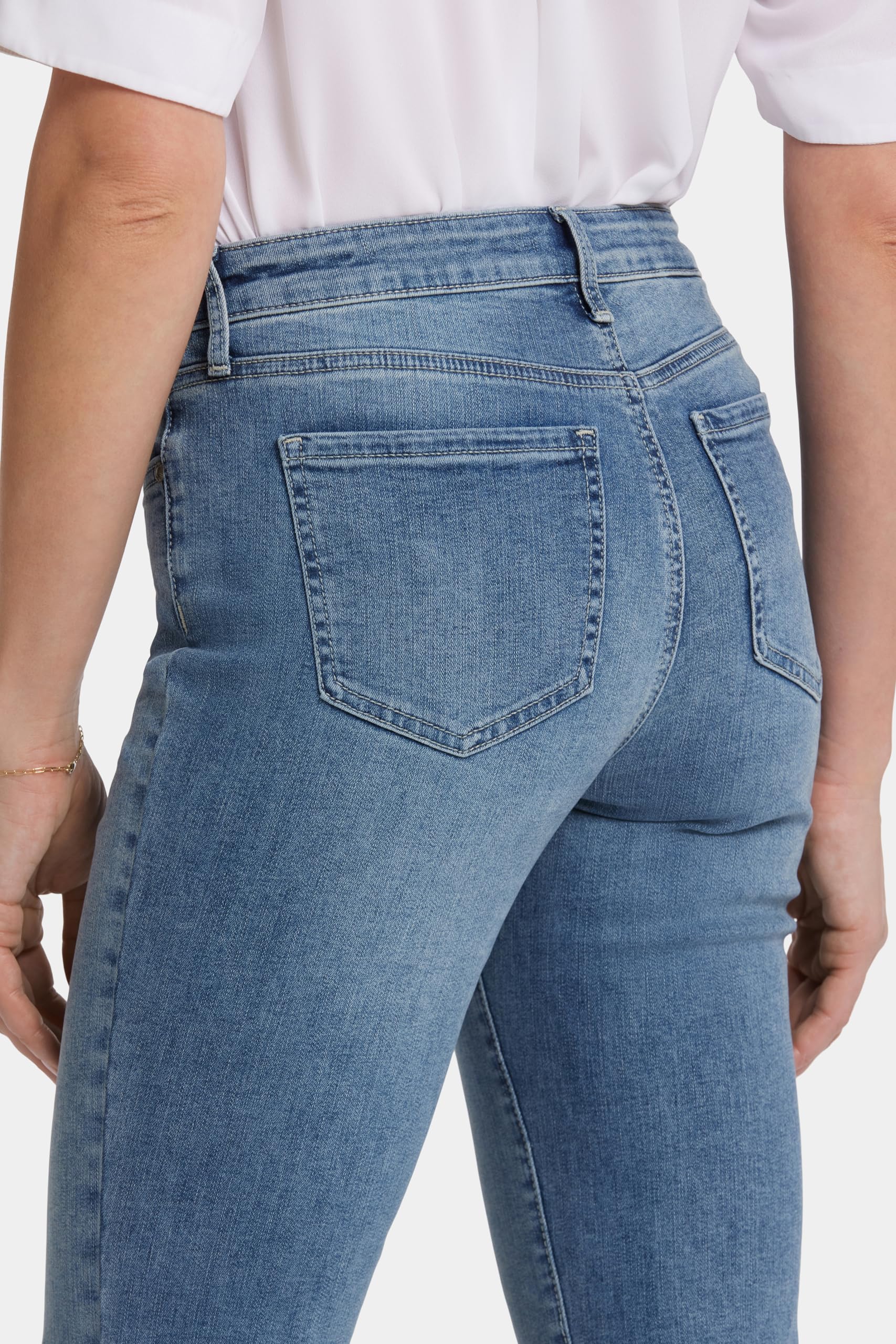 NYDJ Women's Petite Barbara Bootcut Jeans - Stretch Denim Pants for Comfort & Style | Perfect for Work, Casual Outfits & Everyday Wear