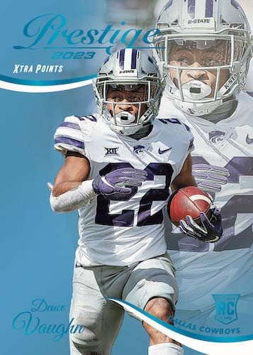 2023 Panini Prestige Football Trading Cards Mega Box - 42 NFL Collectible Cards with Rookies Like CJ Stroud, Will Levis & More | Perfect for Sports Memorabilia Collectors, Fantasy Football Fans & Gift Giving