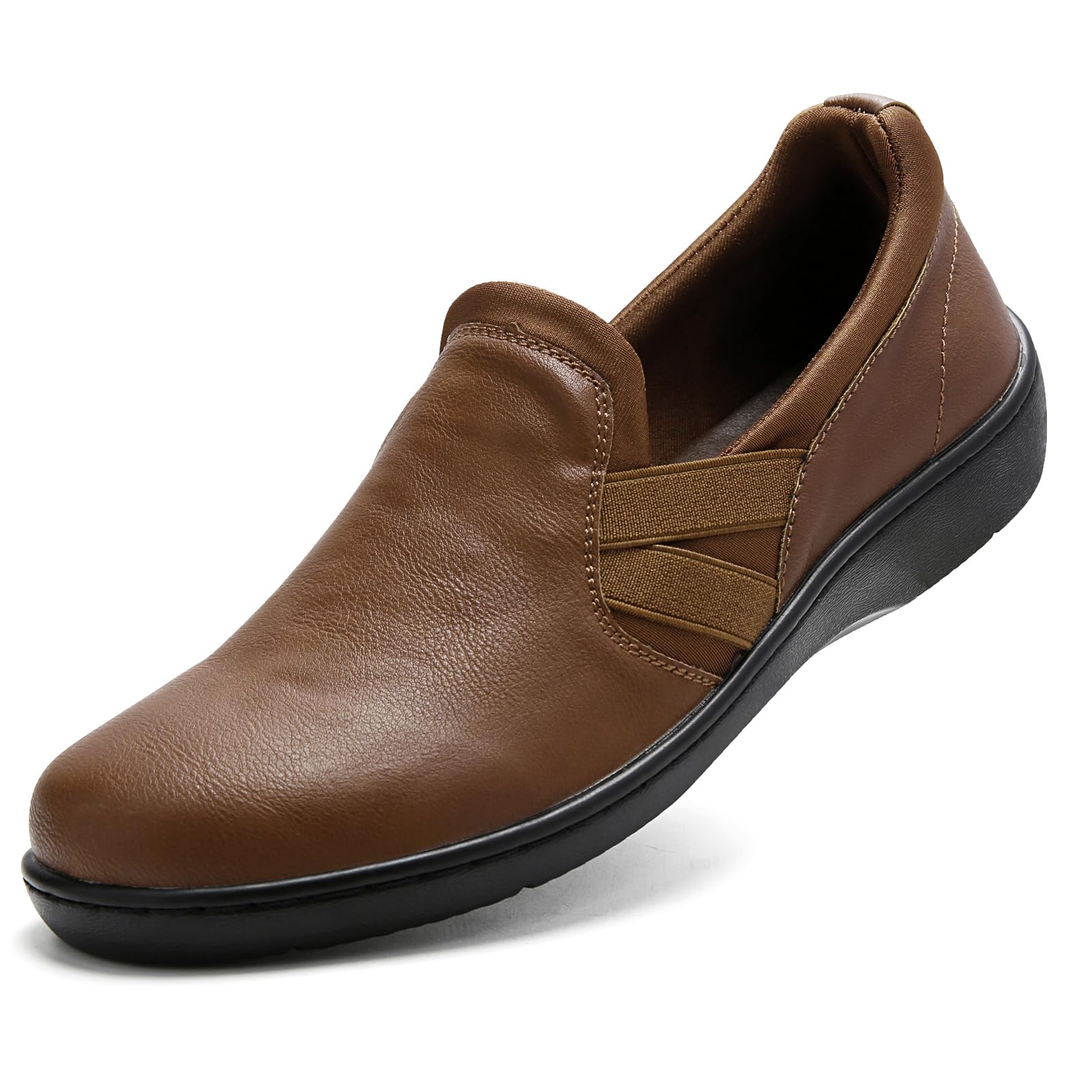 **Women's Orthopedic Loafers Slip-On Shoes – Comfortable Casual Dress Shoes with Memory Foam – Perfect for Work, Travel & Everyday Wear**