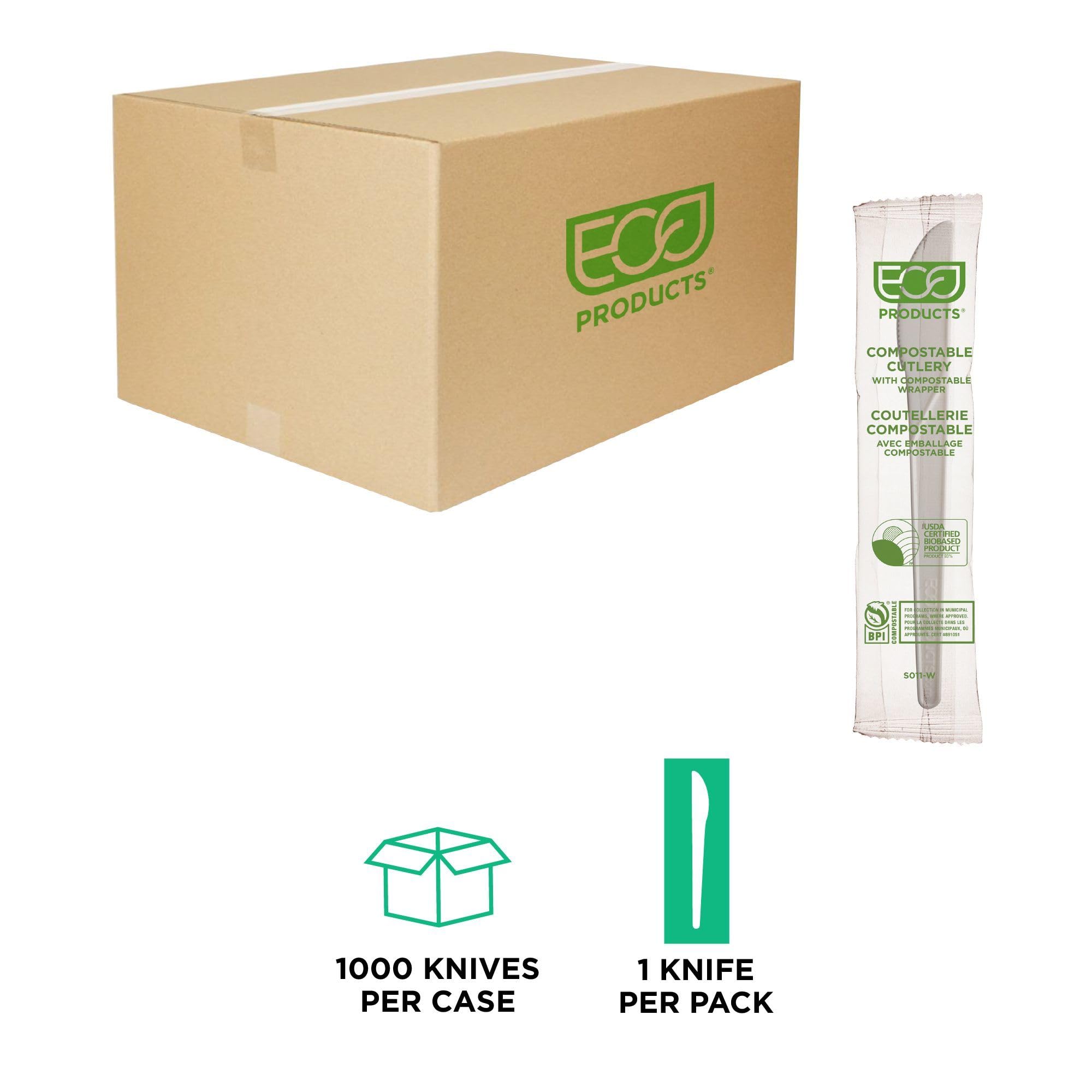 ECO-Friendly Compostable PLA Plastic Utensils - 6