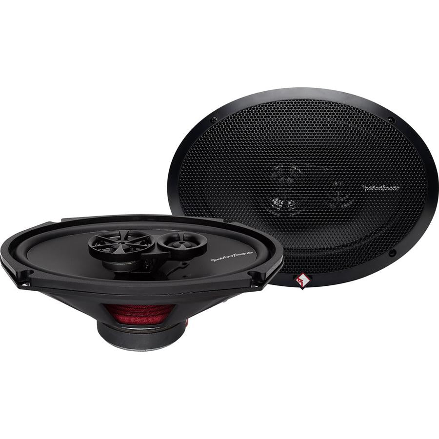 Rockford Fosgate R169X3 3-Way PRIME Series Coaxial Car Audio Speakers - High Performance Sound for Cars, Trucks & SUVs - Perfect for Road Trips & Daily Commutes