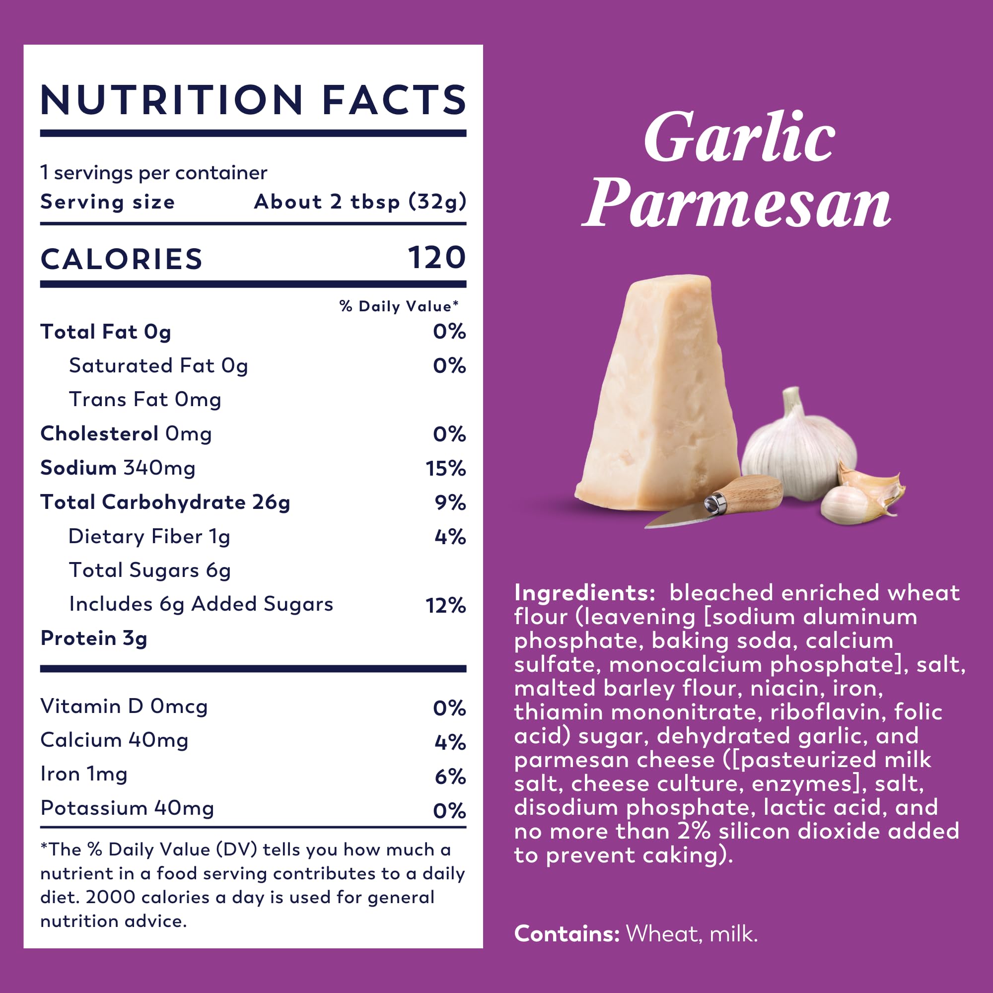 Molly & You Garlic Parmesan Beer Bread Mix (Pack of 1) - Gourmet Artisan Bread Kit - No Bread Machine Required - Just Add Beer or Soda - Perfect for Parties, Gifts & Homemade Bread Lovers