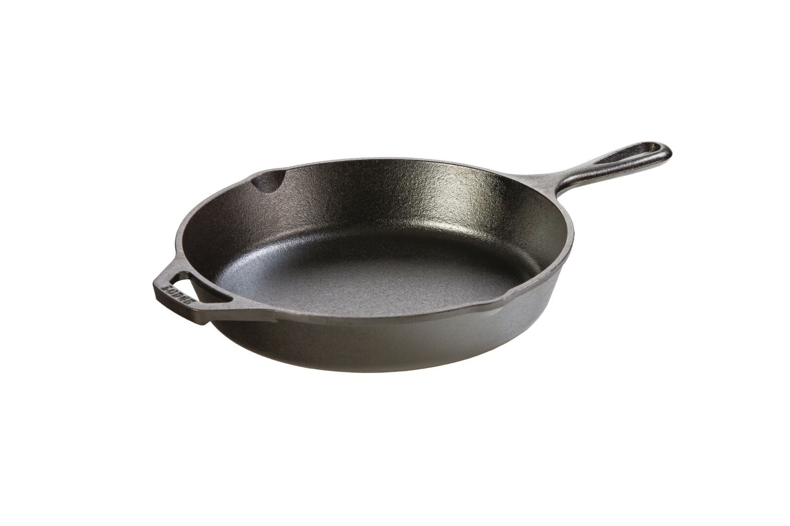 Lodge Pre-Seasoned Cast Iron Skillet 10.25 Inch - Heavy Duty Cast Iron Frying Pan with 10 Inch Bristle Scrub Brush - Perfect for Camping, Grilling & Home Cooking