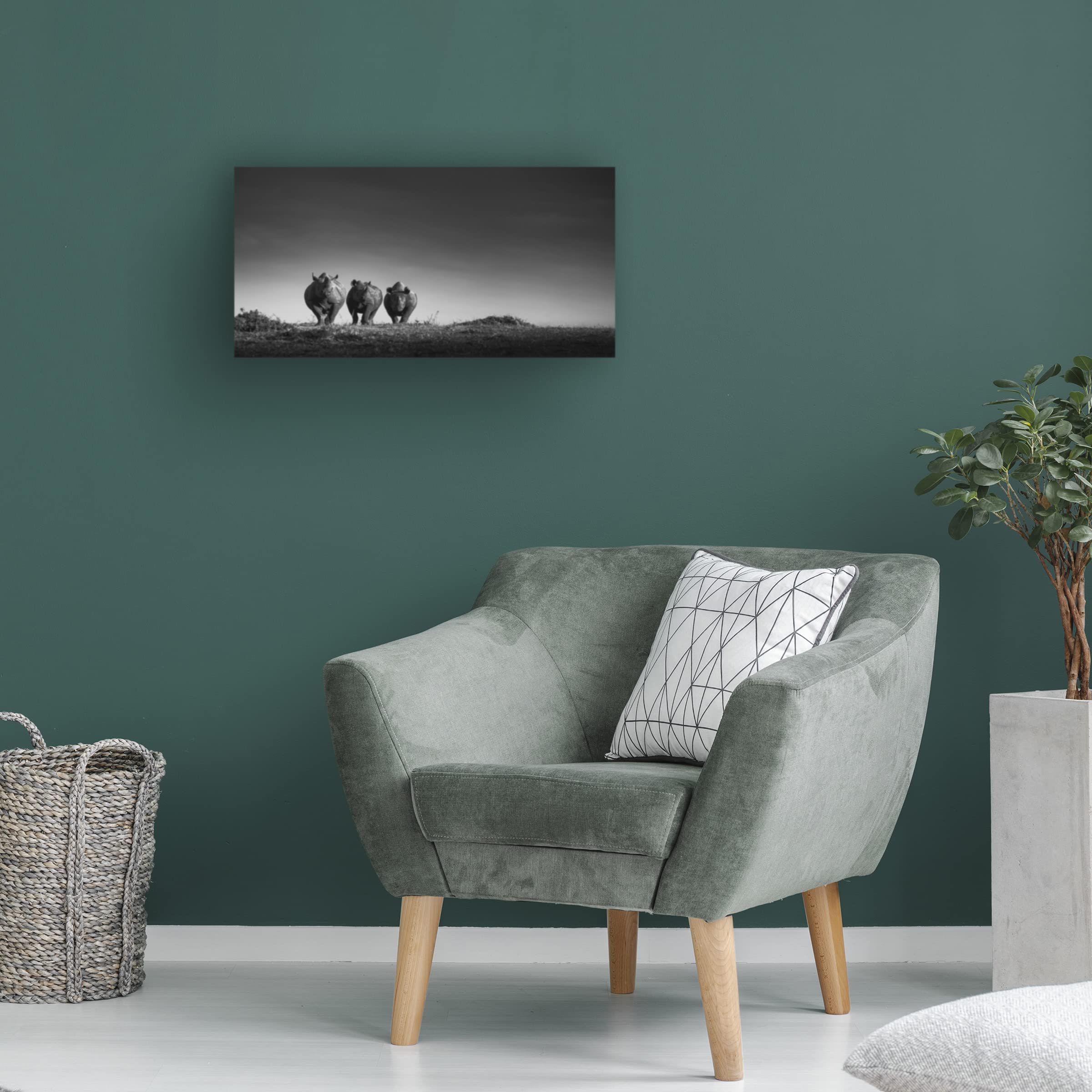 Trademark Fine Art 'Power' Canvas Wall Art by Mohammed Alnaser - Modern Home Decor for Living Room, Office & Bedroom