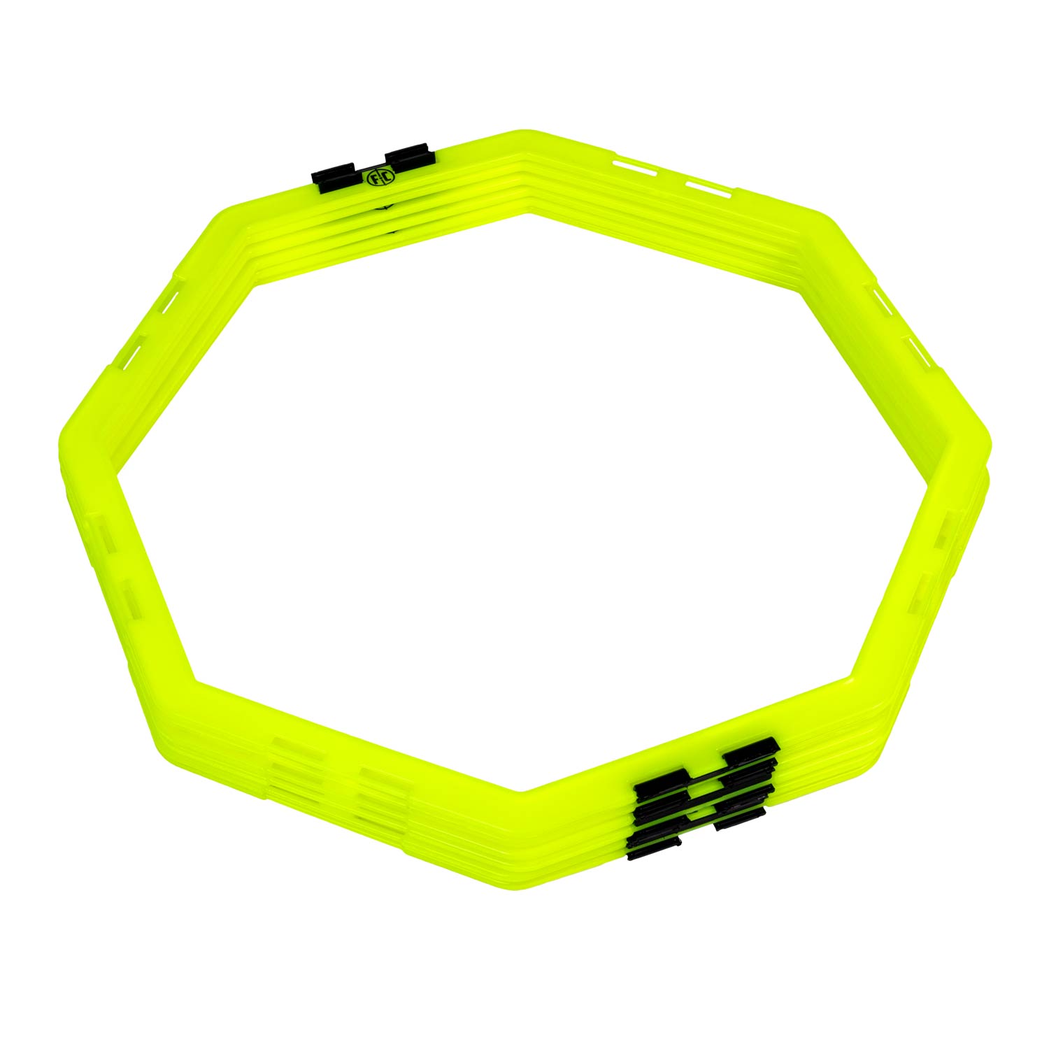 FC Octagon Agility Ring Ladder - Speed Training Equipment for Football, Soccer & Fitness Drills - Perfect for Athletes & Home Workouts