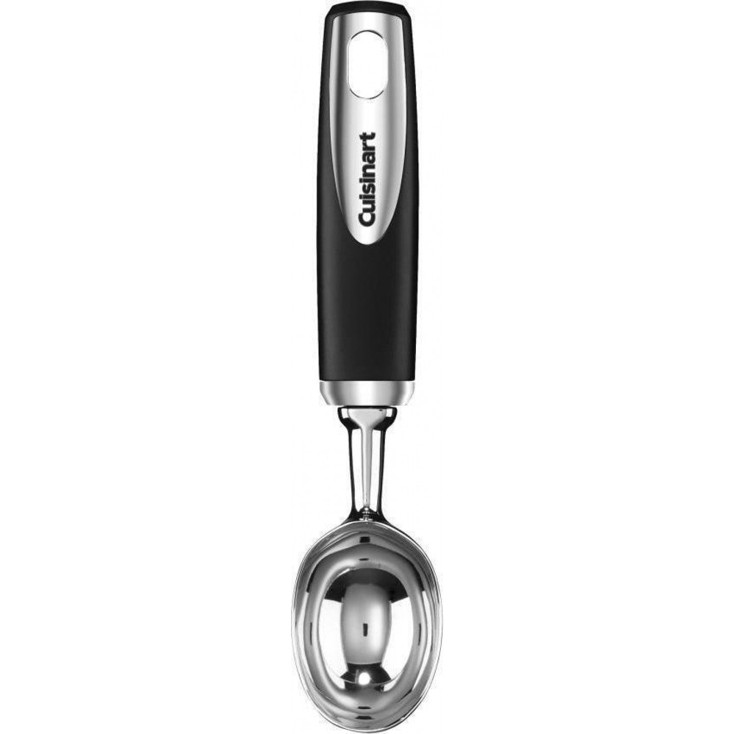 Cuisinart CTG-12-ISC Premium Ice Cream Scoop - Stainless Steel with Comfortable Handle - Perfect for Gelato, Sorbet & Frozen Desserts - Ideal for Home Kitchens & Ice Cream Shops