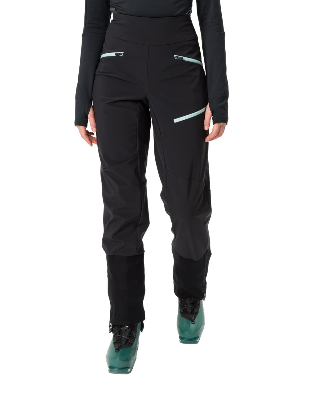 VAUDE Women's Monviso Softshell Pants II - Waterproof Hiking Pants for Outdoor Adventures, Trekking & Travel