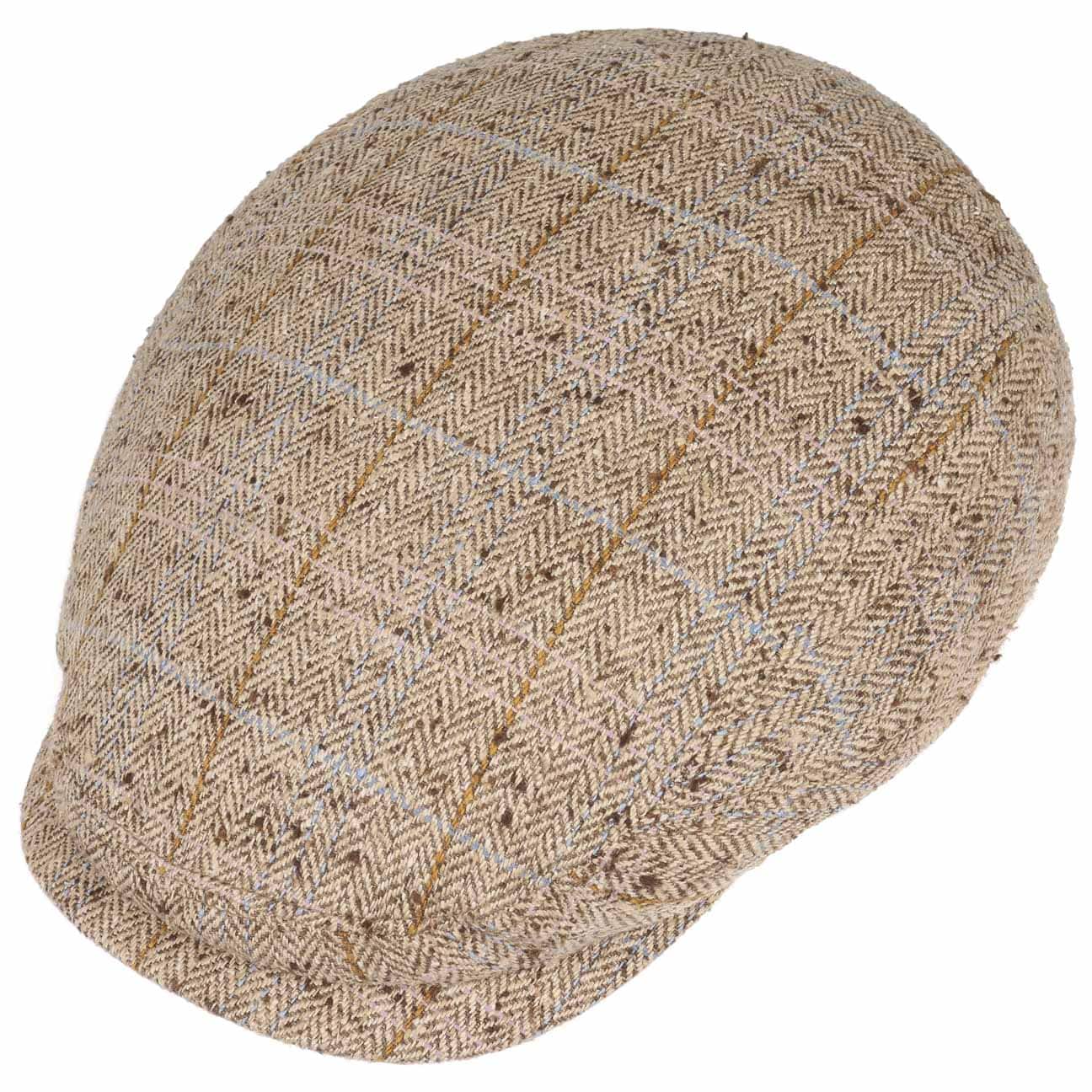 Stetson Belfast Silk Flat Cap for Men - Classic Irish Style Ivy Hat for Casual & Formal Wear - Perfect for Weddings, Golf, and Outdoor Events