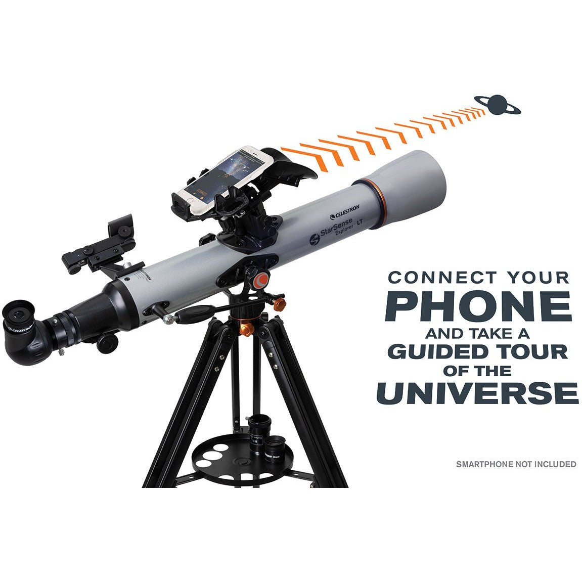 StarSense Explorer LT 70AZ Refractor Telescope with Smartphone App Control - Perfect for Stargazing, Astronomy Beginners & Outdoor Adventures