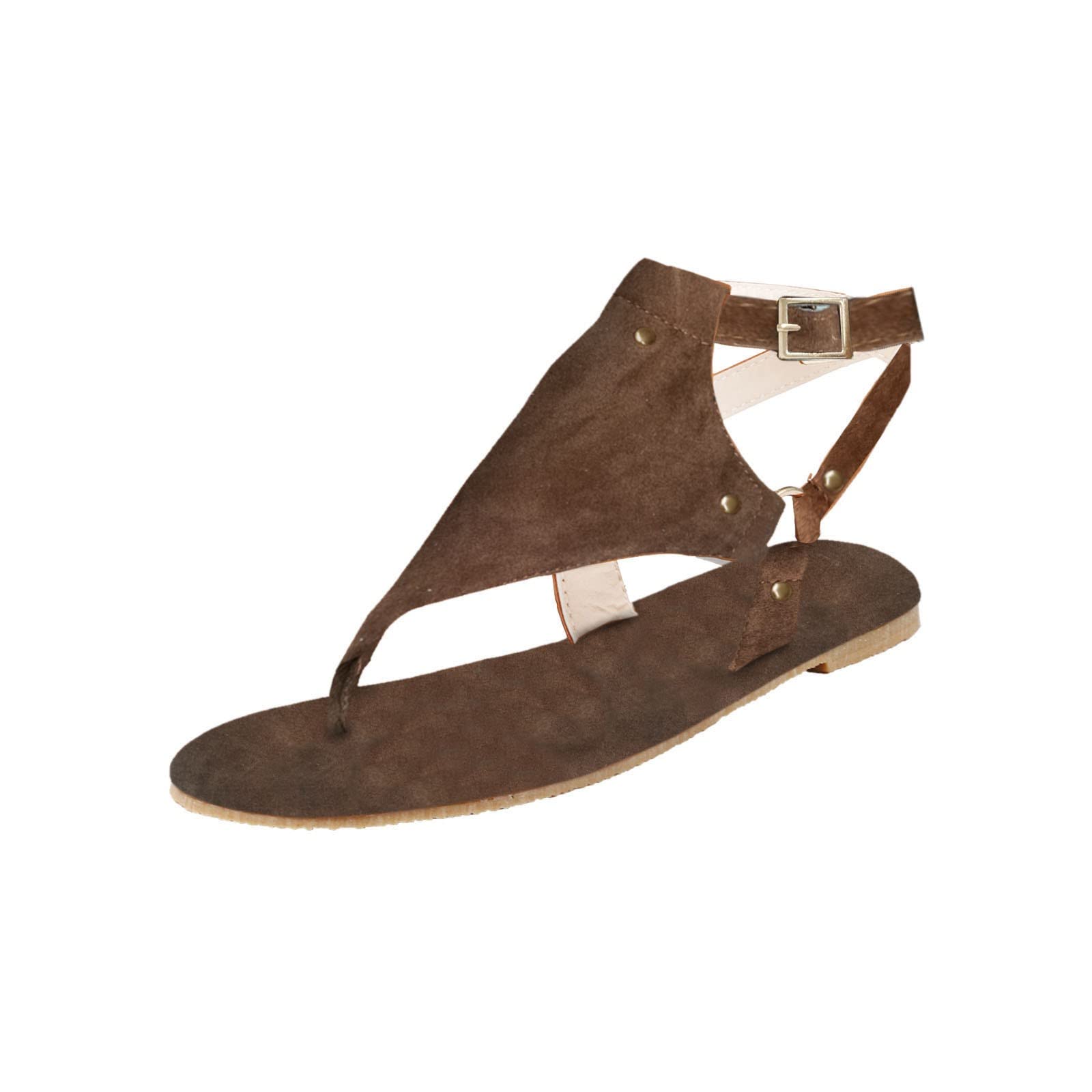 AODONG Women's Wedge Sandals - Open Toe Espadrille Summer Casual Shoes with Comfortable Heel for Beach, Vacation & Everyday Wear - Size 4