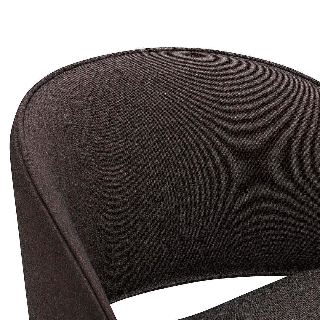 Folium Dining Chair - Modern Wooden Dining Room Chair with Cushion - Perfect for Kitchen, Dining Room, and Home Office