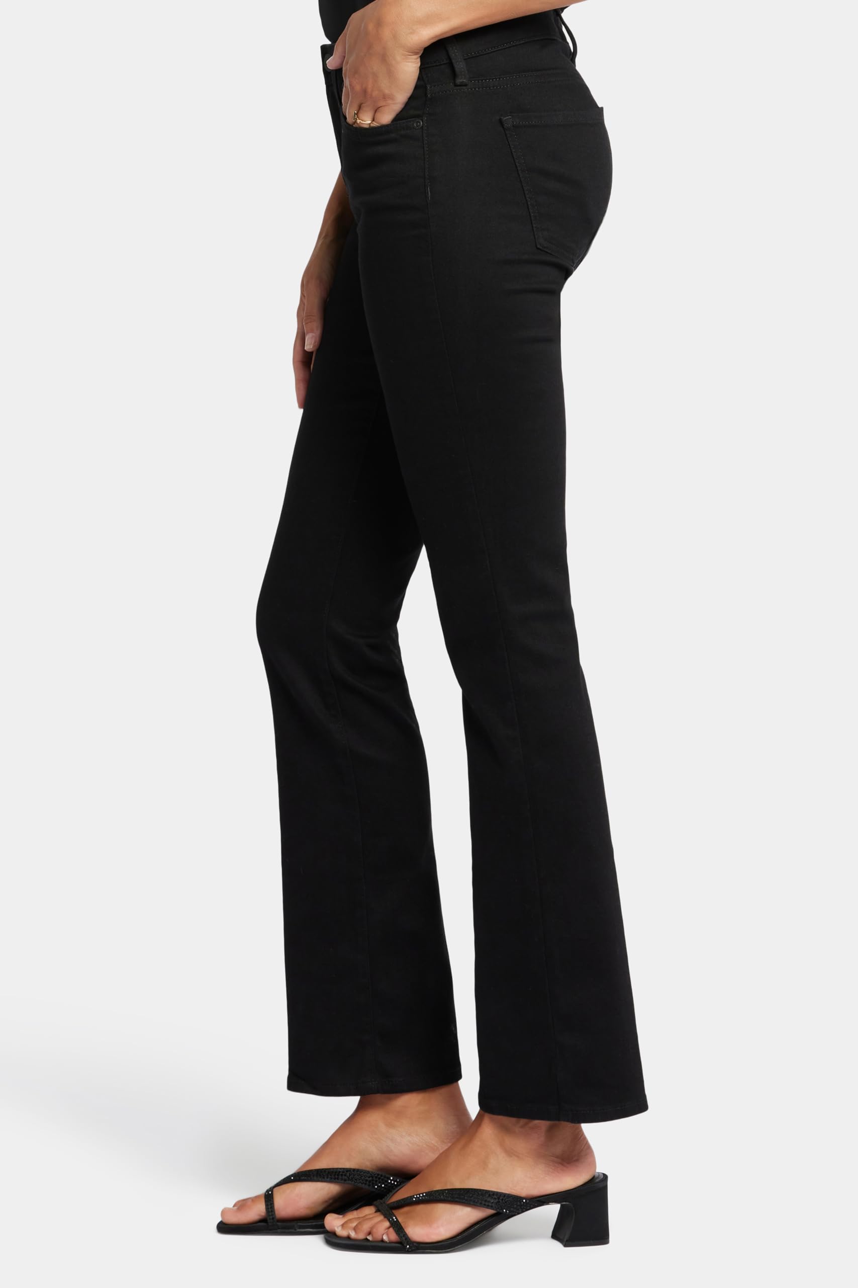 NYDJ Women’s Barbara Bootcut Fit Stretch Denim Jeans - Comfortable & Flattering Mid-Rise Jeans for Work, Casual Outings & Everyday Wear
