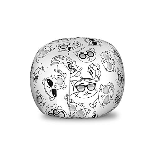 Charcoal White