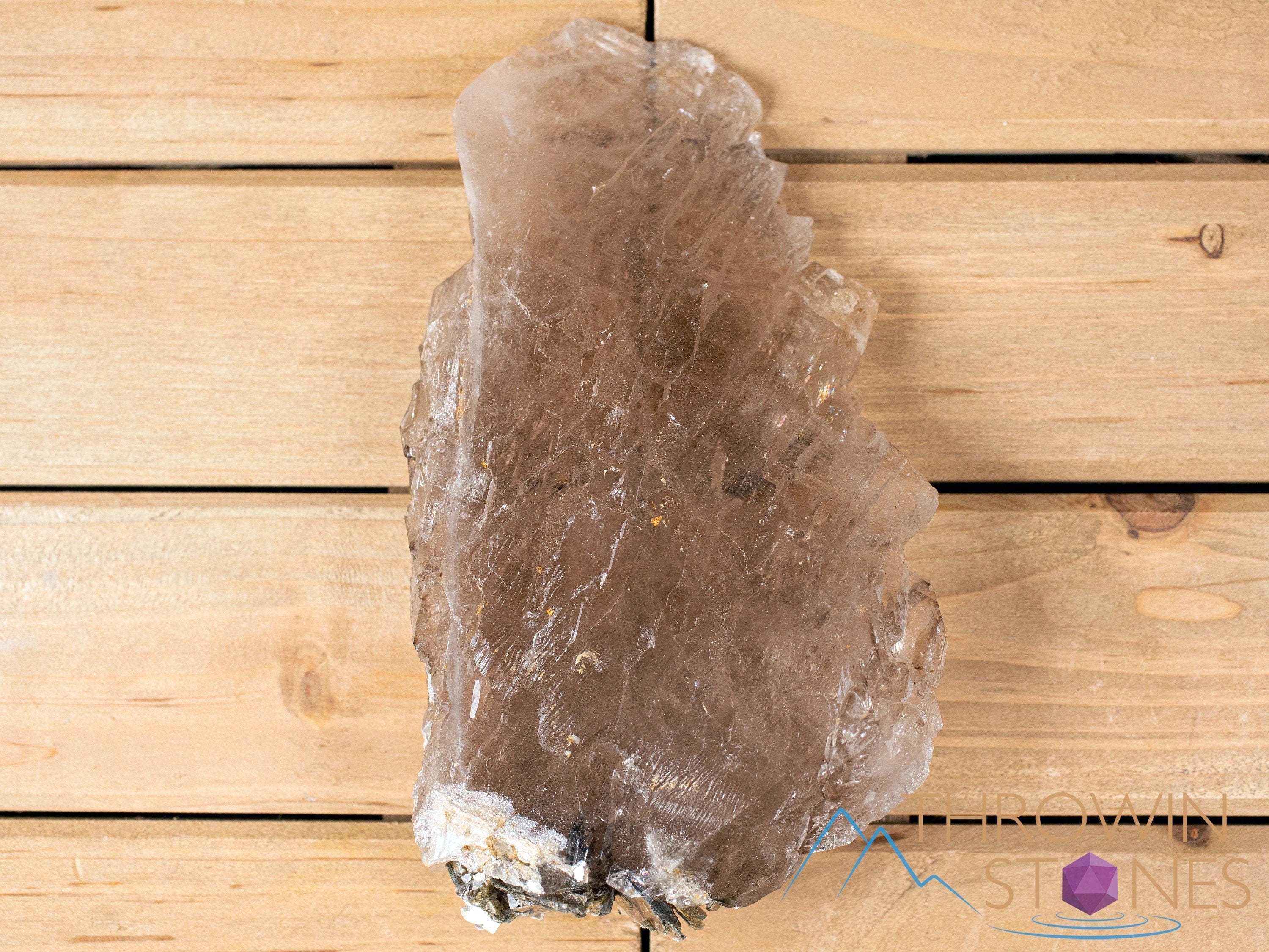 Raw Elestial Quartz Crystal - Large Natural Stones & Minerals for Home Decor, Healing, Meditation & Unique Gifts (40647) | Spiritual Healing Crystals, Feng Shui Decor, Yoga Meditation Accessories