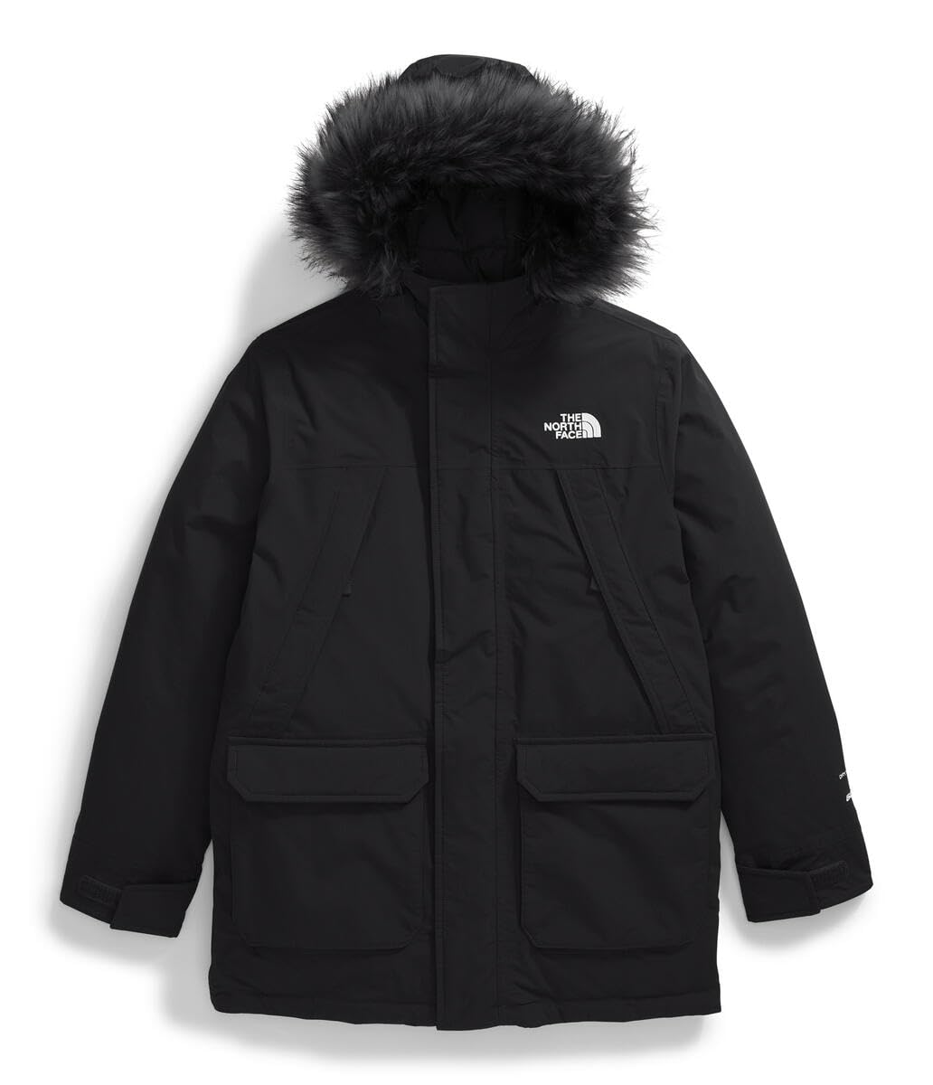 THE NORTH FACE Boys' McMurdo Insulated Parka - Waterproof Winter Jacket for Kids with Warm Fleece Lining - Perfect for Snow Play, Skiing & Cold Weather Outdoor Activities