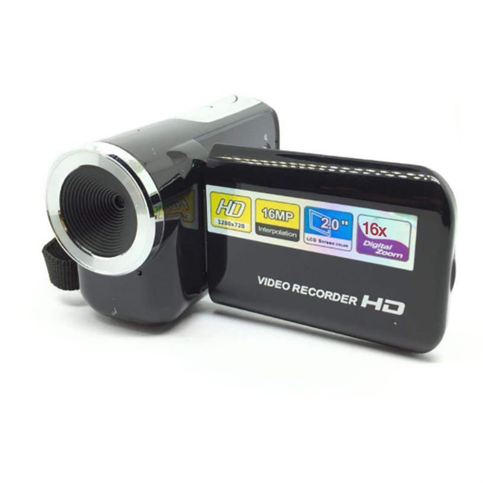 HD 1080P Video Camera for Kids & Beginners - LCD Screen Digital Camcorder for Vlogging & Travel