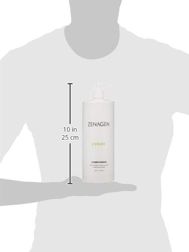 Zenagen Evolve Unisex Hair Conditioner for Thicker, Healthier Hair - Sulfate-Free & Color Safe - Perfect for Daily Use at Home or Salon