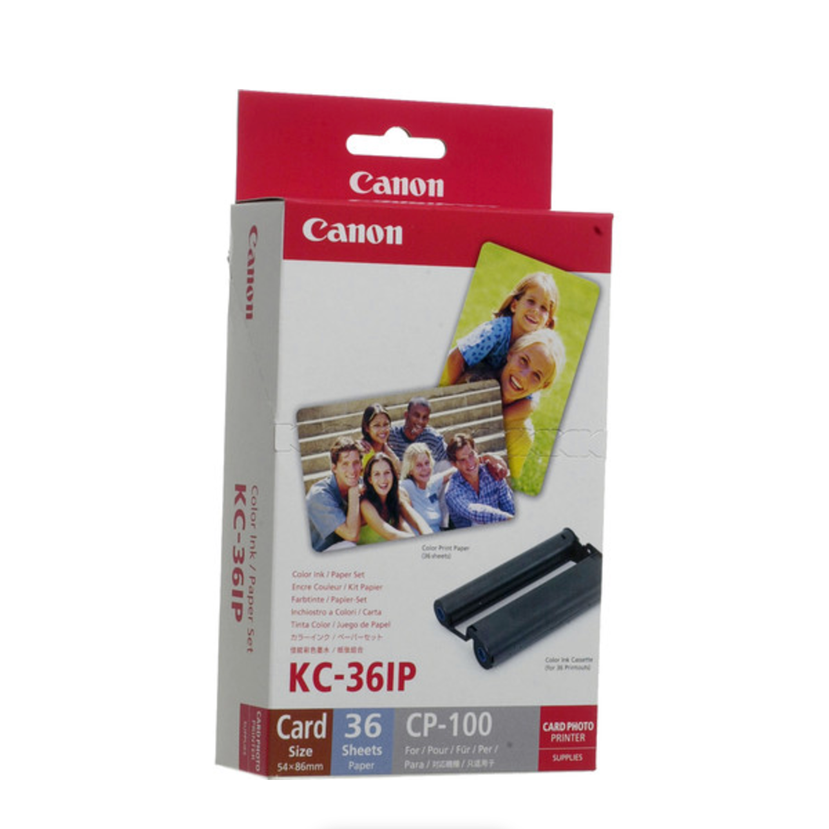 Canon KC-36IP Color Ink Cartridge & Photo Paper Set (2.1