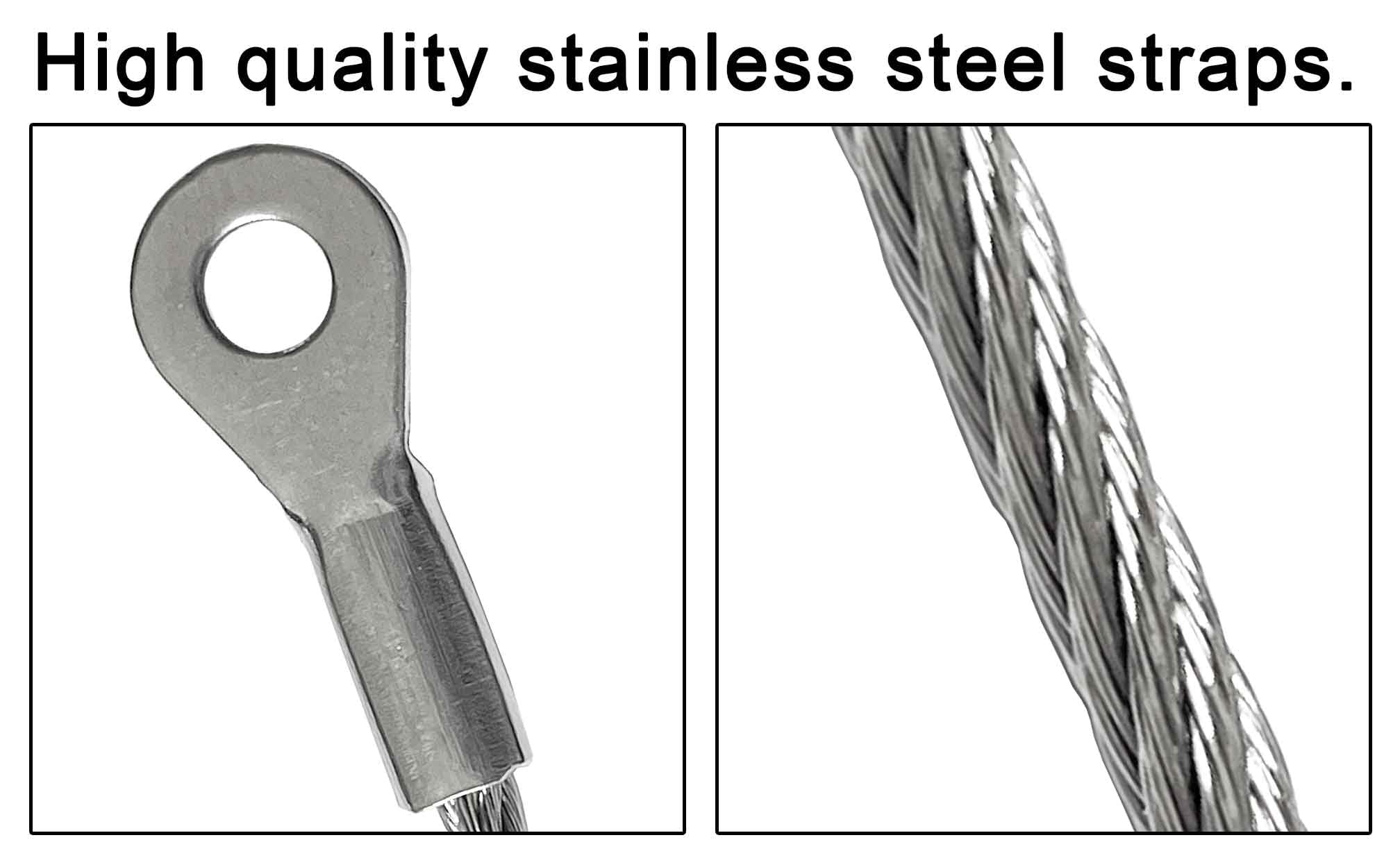 14 Inch Stainless Steel Furniture Straps - 6 Pack Baby Proofing & Earthquake Safety Straps, No-Drill Anti-Tip TV Anchors to Prevent Falling Furniture (Perfect for Child Safety, Home Security & Earthquake Preparedness)