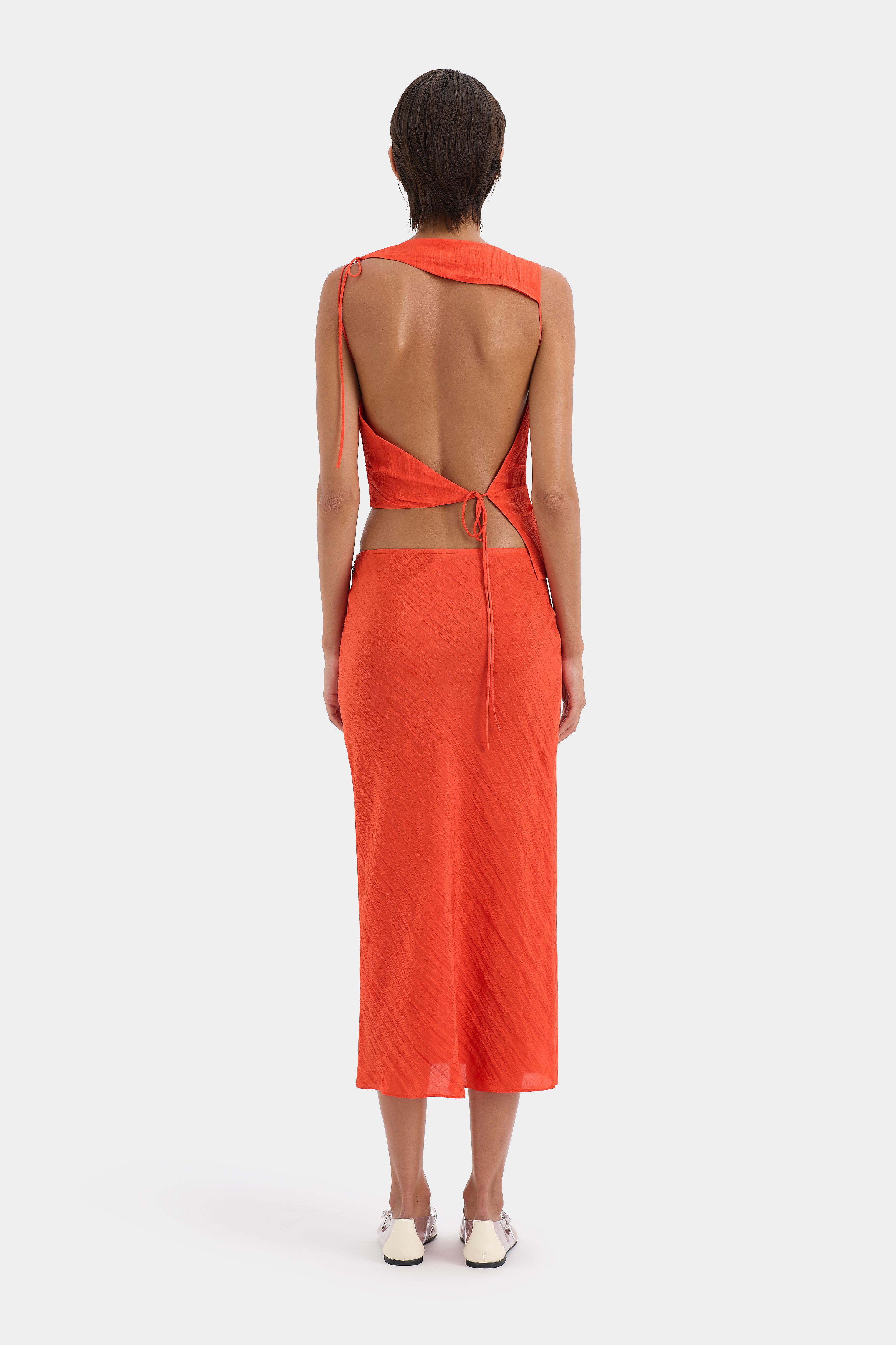 Ligera Midi Skirt for Women - Flowy A-Line Summer Skirt with Pockets | Perfect for Casual Outfits, Beach Vacations & Date Nights