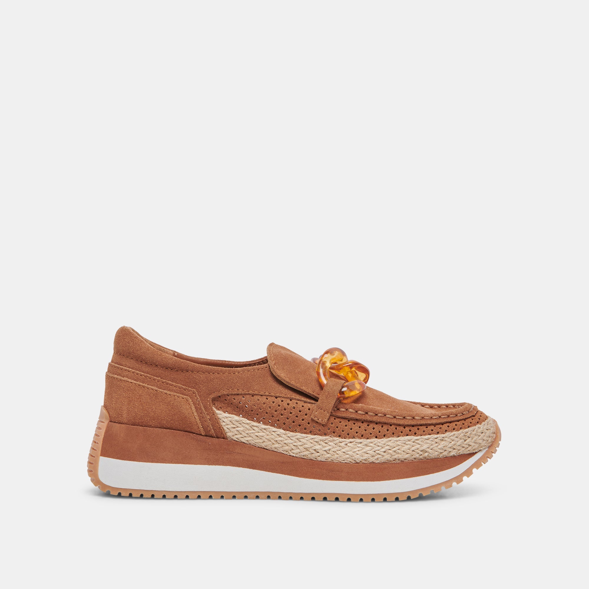 JADAH PECAN SUEDE SNEAKERS - Comfortable Women's Casual Shoes for Walking, Running & Everyday Wear | Stylish & Lightweight Sneakers for Work, Travel & Outdoor Activities