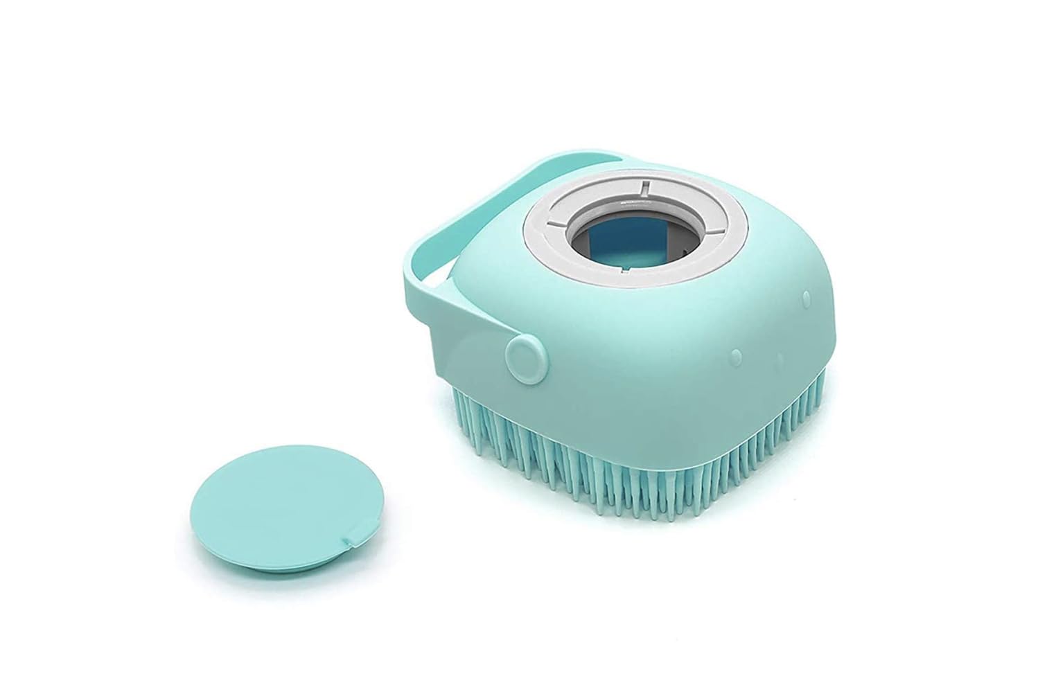 SBTs® Silicone Bath Brush for Hair & Scalp - Exfoliating Body Scrubber with Massage Bristles & Built-in Soap Dispenser | Perfect for Shower, Bath & Spa Relaxation