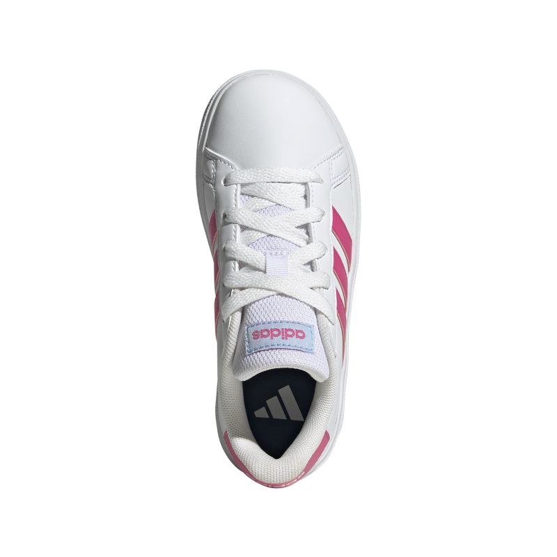 Adidas Grand Court 2.0 Kids Sneakers - Comfortable Casual Shoes for Boys & Girls - Perfect for School, Play & Everyday Wear