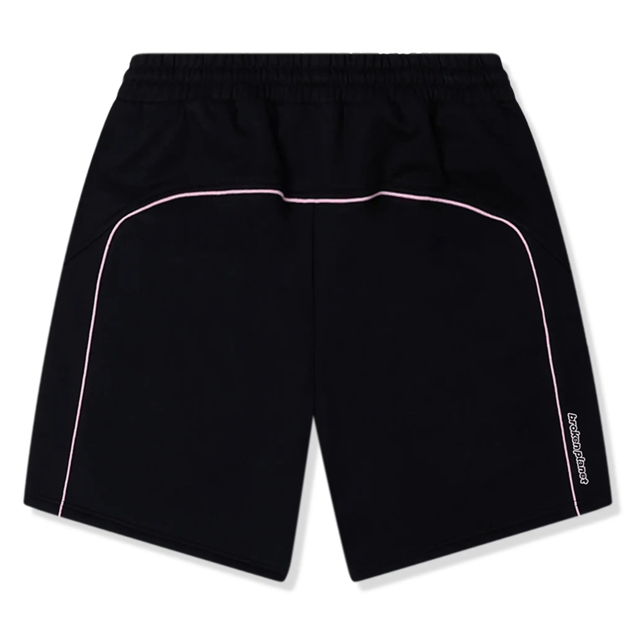 Broken Planet Performance Sweat Shorts for Men - Midnight Black Athletic Shorts for Running, Gym & Lounge Wear