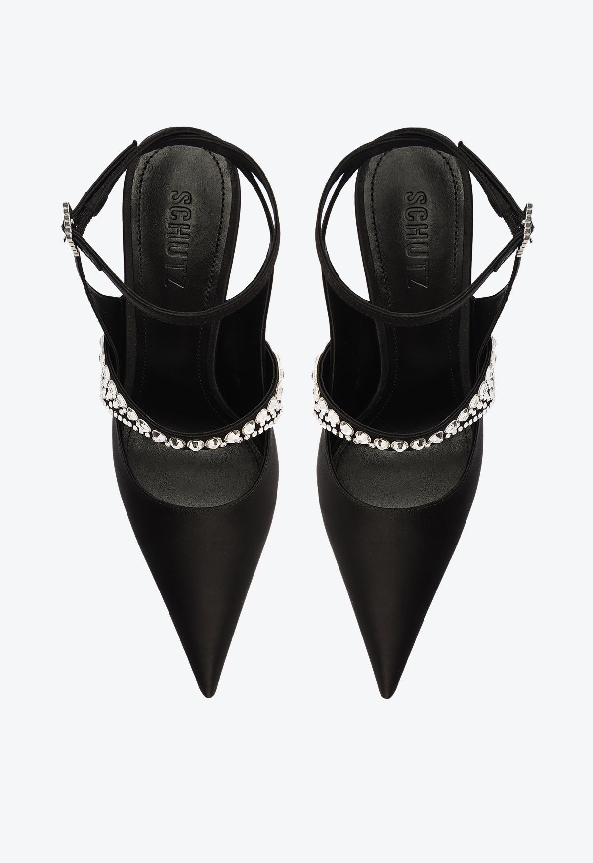 Louise Women's Satin High Heel Pumps - Elegant Pointed Toe Dress Shoes for Weddings, Parties & Formal Occasions