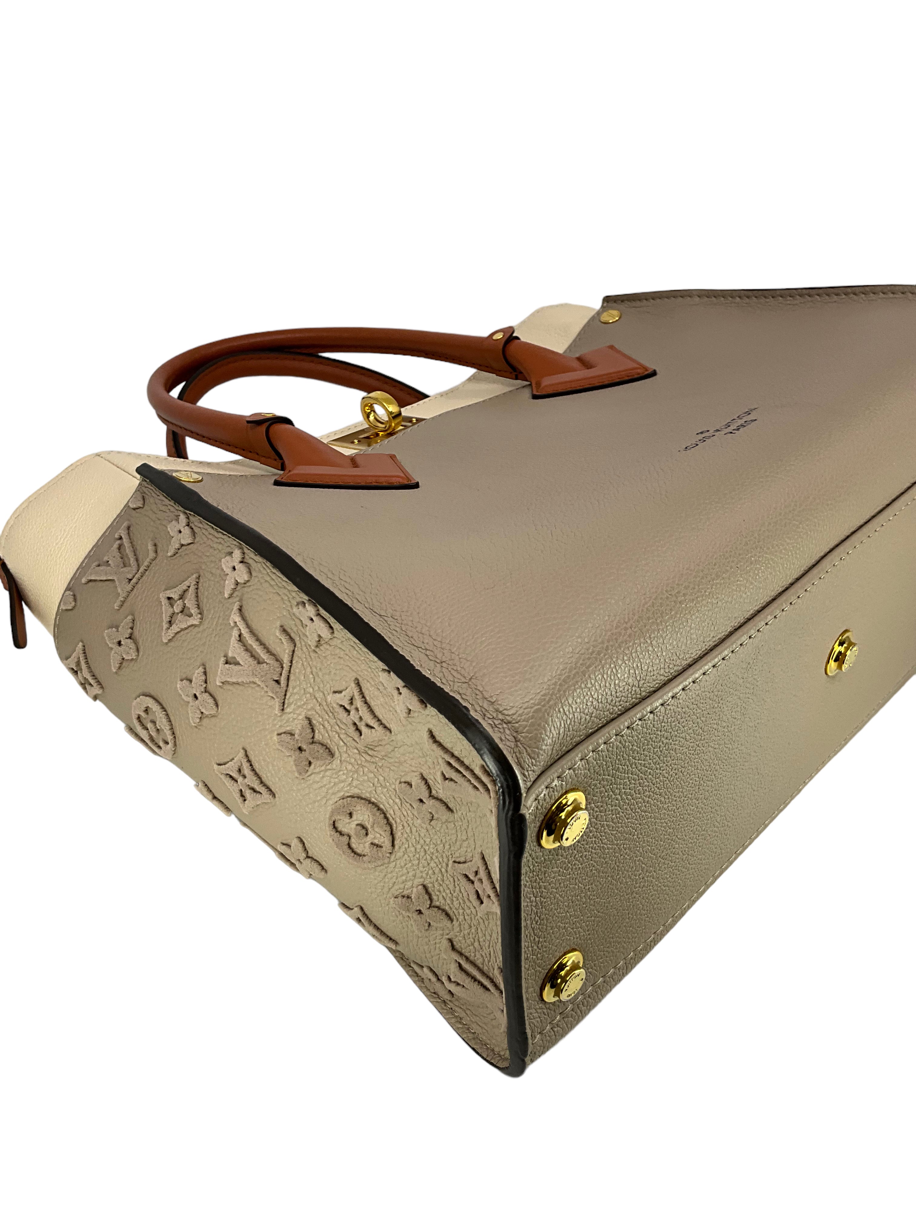 Authentic Louis Vuitton Monogram On My Side Bag - Genuine Calfskin Leather Crossbody Purse for Women | Perfect for Work, Travel & Evening Events