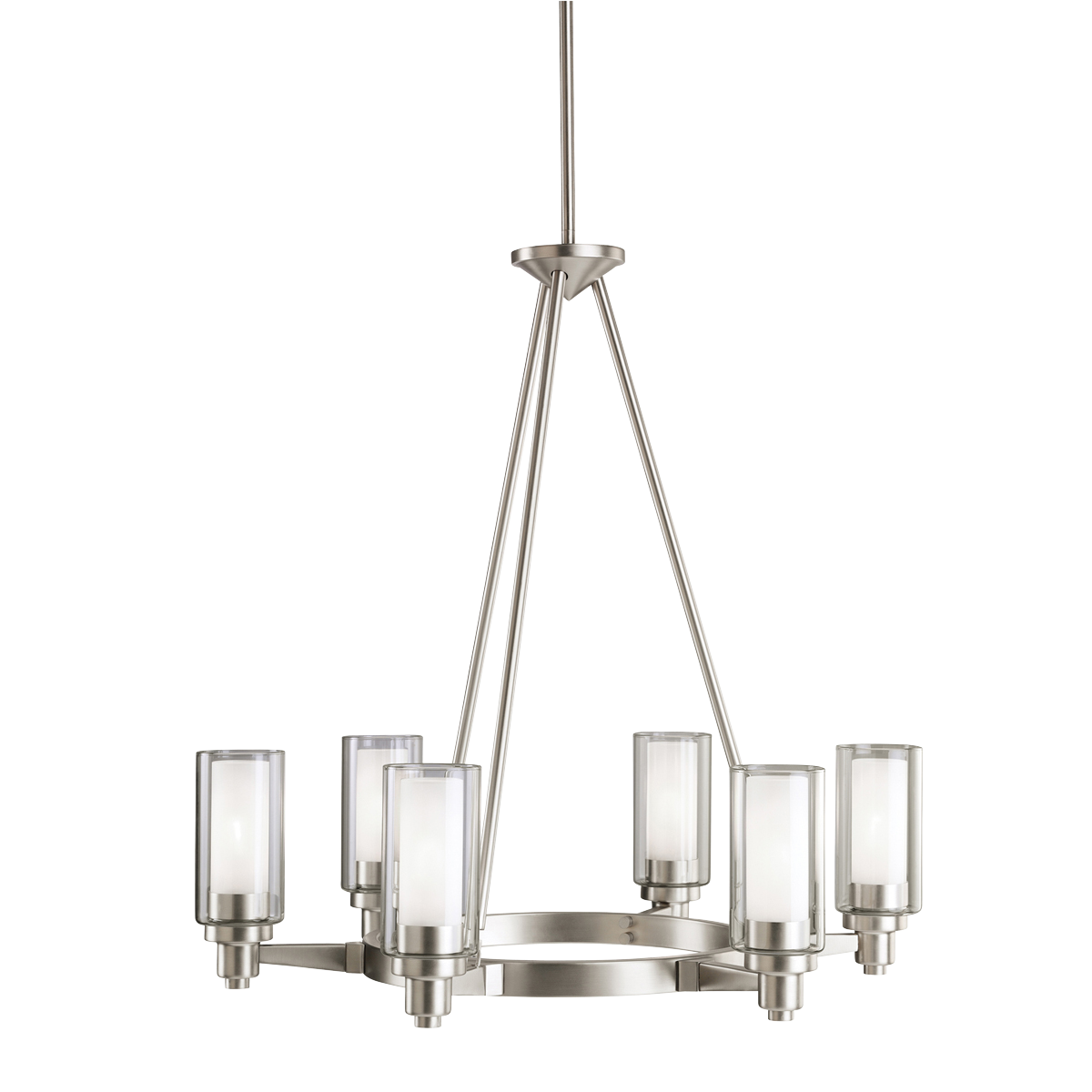 Circolo Chandelier - Modern Crystal Ceiling Light Fixture for Dining Room, Living Room & Bedroom | Elegant Lighting Decor for Home & Office