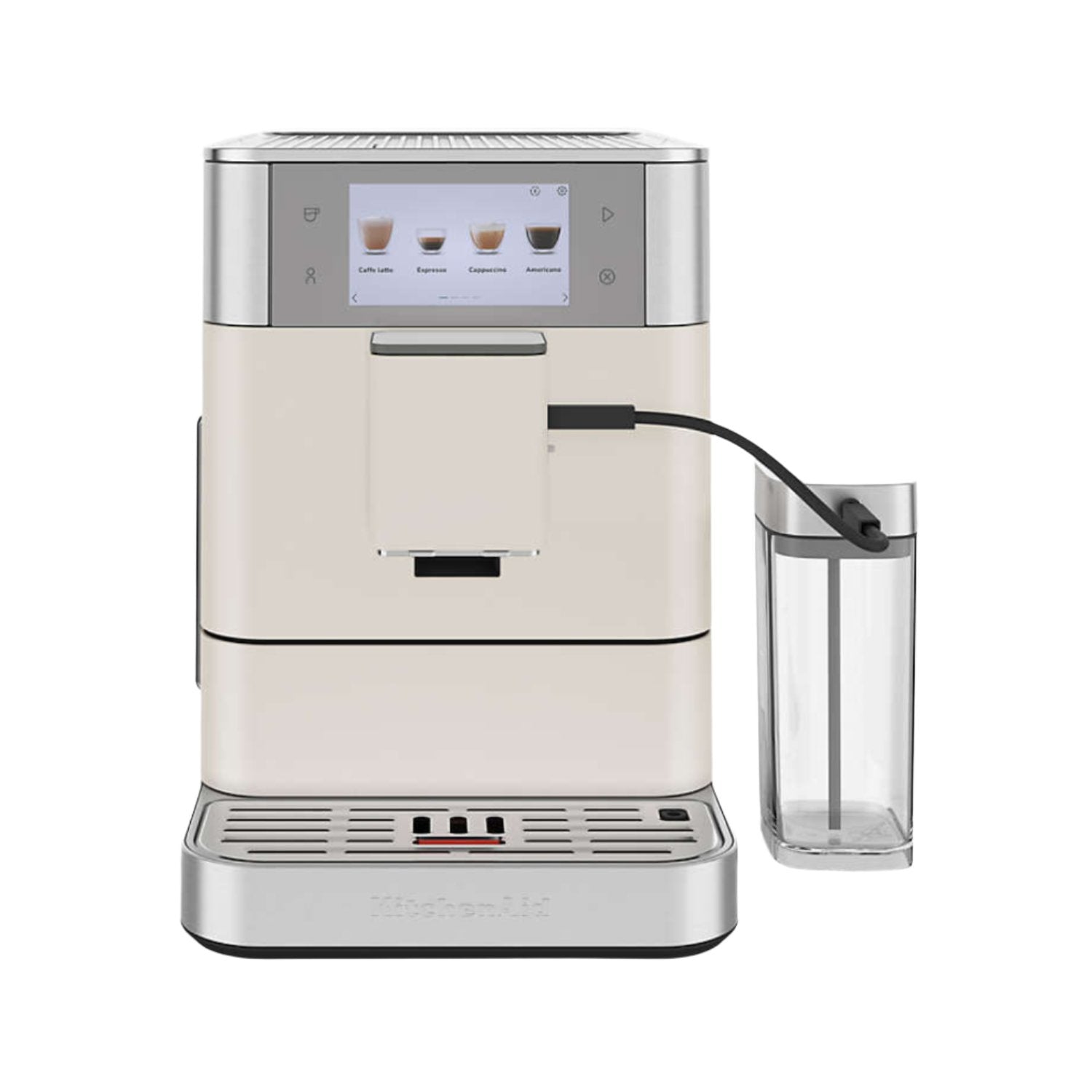 KitchenAid KF8 Fully Automatic Espresso Machine with Porcelain Finish - Perfect for Home Baristas & Coffee Lovers (Model #KES8558PL) | Ideal for Kitchens, Offices & Coffee Shops