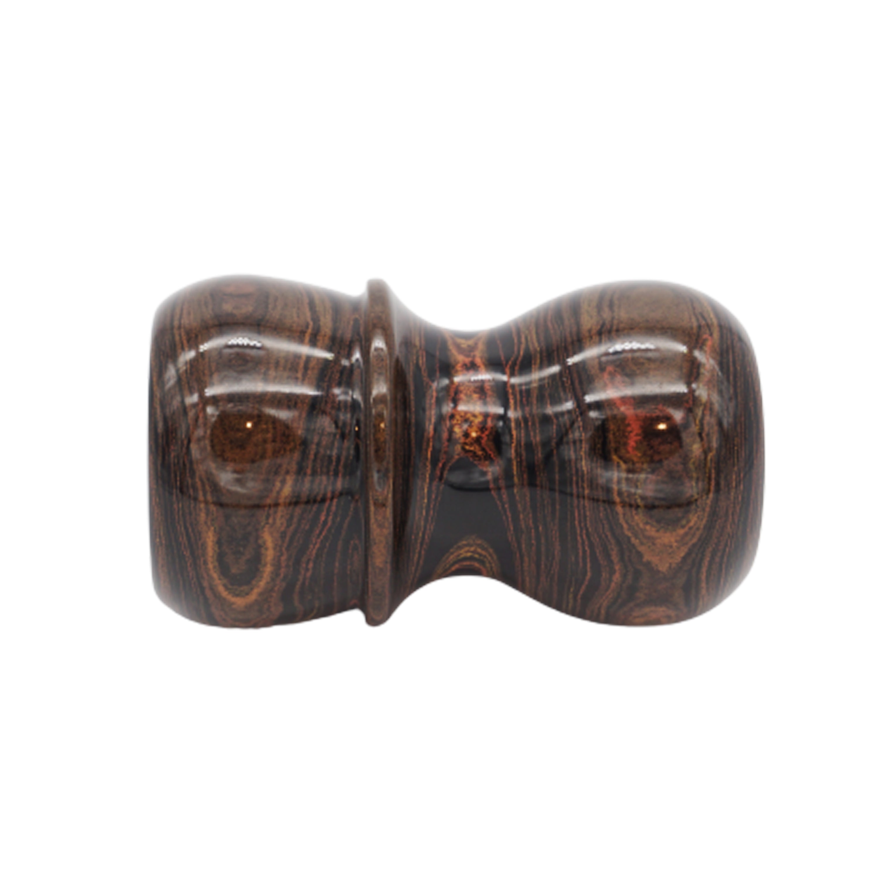 Premium Handcrafted Honey Ebonite Shaving Brush Handle - Compatible with 24mm & 26mm Knots - Perfect for Wet Shaving & Luxury Grooming Gifts for Men