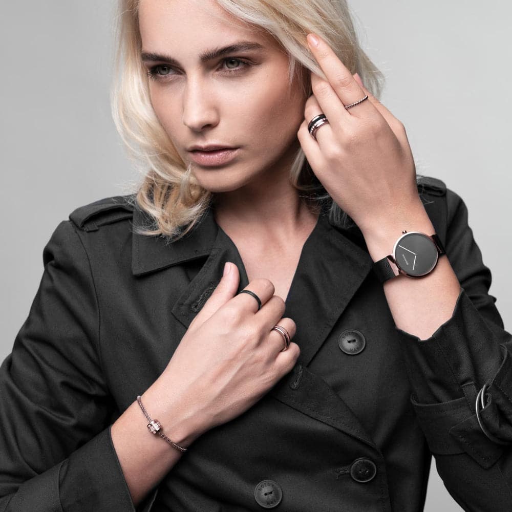 BERING 14539-166 Women's Watch - Elegant Stainless Steel & Crystal Design - Perfect for Office, Party & Everyday Wear