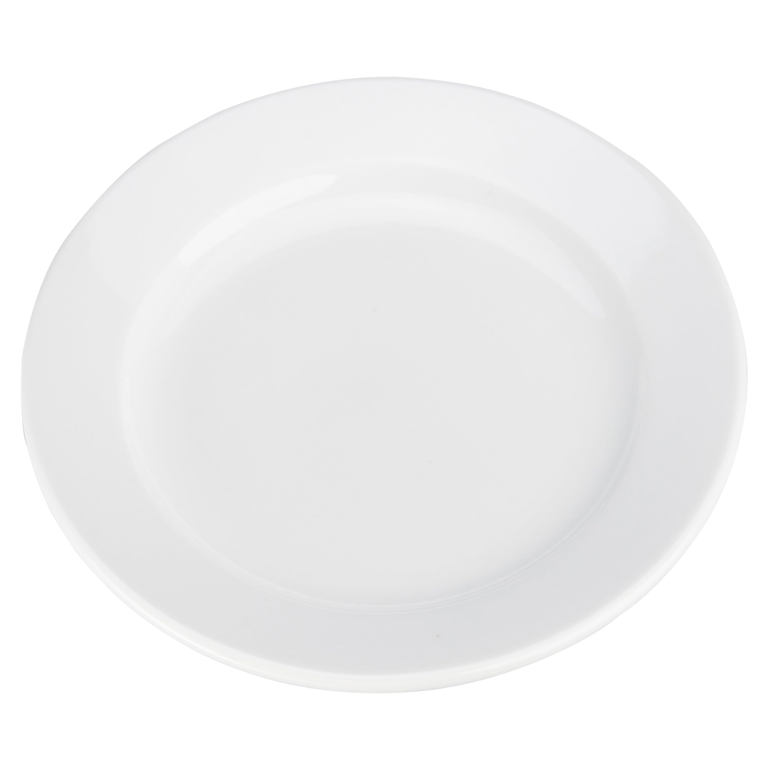 Premium Bistro Salad Plates Set of 4 - 8 Inch White Porcelain Dinner Plates for Everyday Use | Elegant & Durable Dishware for Restaurants, Cafes & Home Dining | Perfect for Salads, Appetizers & Small Meals