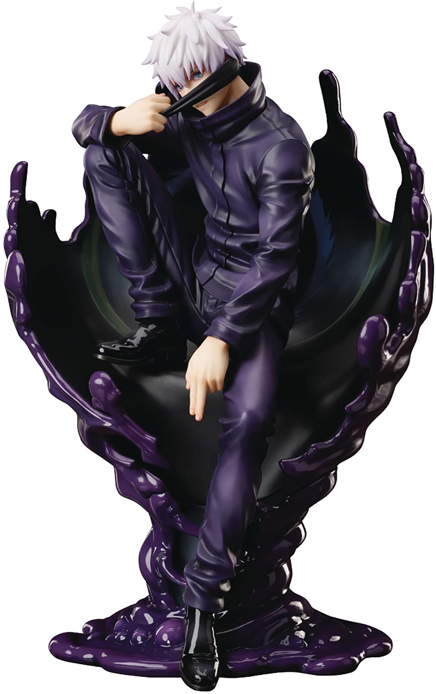FuRyu Jujutsu Kaisen Satoru Gojo MAPPA Showcase 1:7 Scale PVC Anime Figure - Multicolor Collectible for Anime Fans & Home Decor