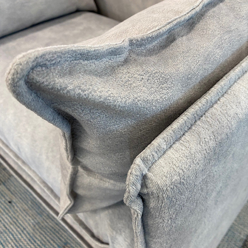 Premium SINCLAIR 2-Seater Grey Sofa - Modern Living Room Furniture for Small Spaces & Cozy Apartments | Perfect for Relaxing, Entertaining & Stylish Home Decor